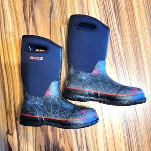 Bogs Classic Spiderman Boys  Youth Sz 4